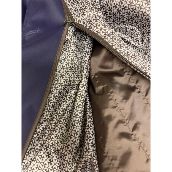Cole Haan Women's Jacket Purple 3 in 1 Thermore Insulation Rain Spring Size 12 - Picture 10 of 15
